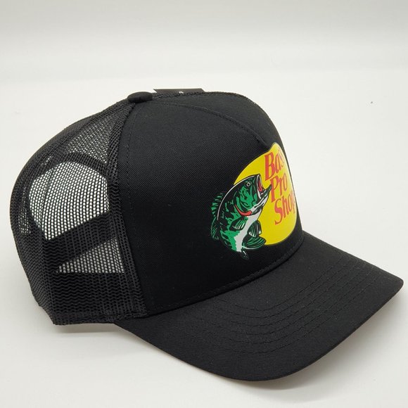 Bass Pro Shops Trucker Hat New black - Picture 2 of 4